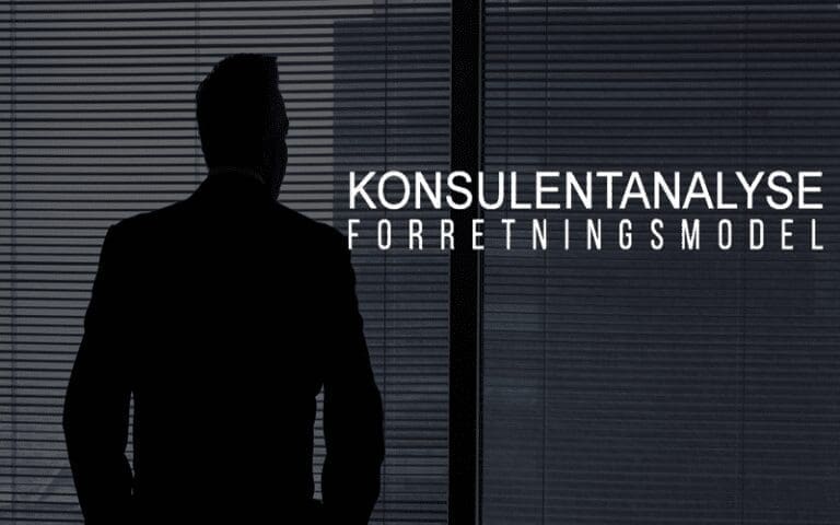 KONSULENTANALYSE-Forretningsmodel