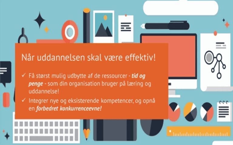 Når uddannelse skal være effektiv